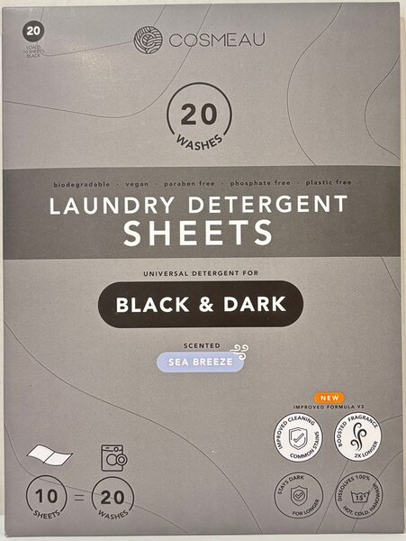 wasstrips black en dark cosmeau