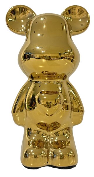gouden decoratiebeertje, leuk als cadeau