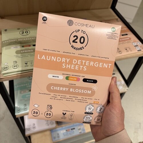 Wasstrips Cherry Blossom, Cosmeau 20 stuks