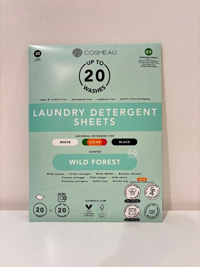 Wasstrips Wild forest, Cosmeau 20 stuks