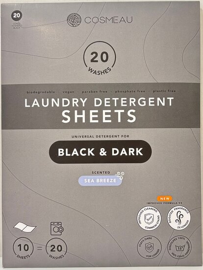 wasstrips black en dark cosmeau