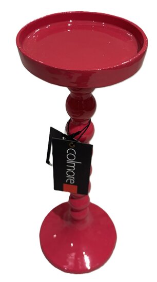 kaarsenhouder voor stompkaars, colmore roze